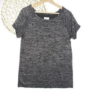 Lou & Grey Heathered Dolman Tee